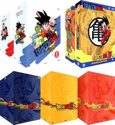 Coffret vhs dragon ball z. Dragon Ball Z + Dragon Ball + 20 Films et OAV - Pack 7 Coffrets DVD | Anime-Store.fr