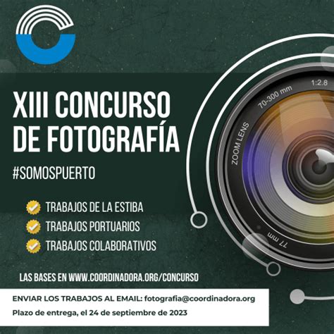 Concurso De Fotografía Somos Puerto Hasta El 24 De Septiembre De 2023