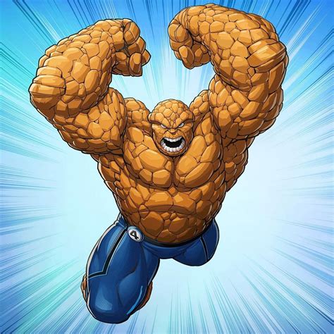 The Thing Ben Grimm By Patrick Brown Marvel Animation Marvel Art