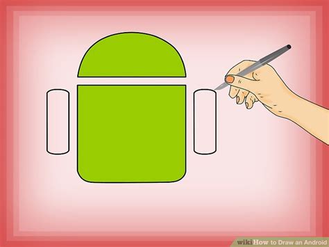 How To Draw An Android 7 Steps With Pictures Wikihow