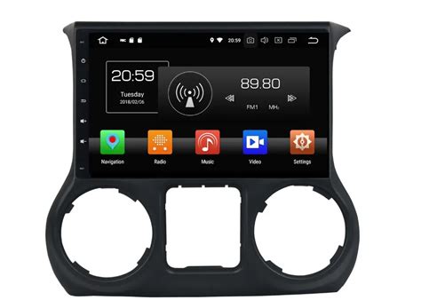 Octa Core Android Car Radio Dvd Player Gps For Jeep Wrangler