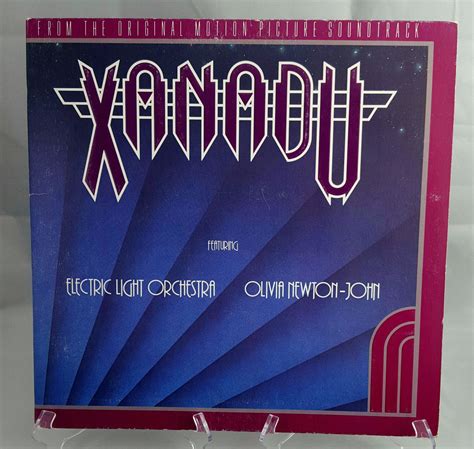 Xanadu The Original Motion Picture Soundtrack 1980 Dual Etsy Olivia