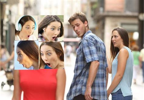 Shocked Girlfriend Distracted Boyfriend Know Your Meme
