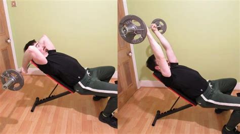 Incline Dumbbell Tricep Extension Tutorial