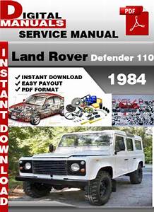 OFFICIAL WORKSHOP Manual Service Repair Land Rover Defender 1998-2007