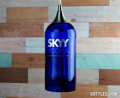 Skyy Vodka 175l Bottle Pendant Light Aydınlatma Elemanları