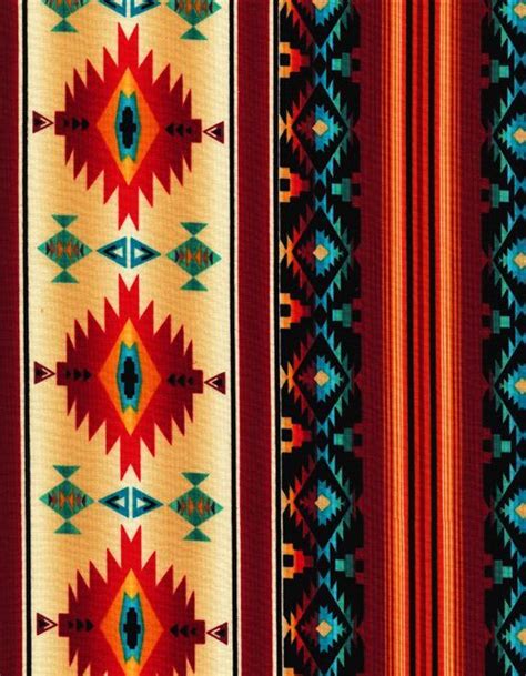 Native American Indian Blanket Fabric 8 Yds Available New Native