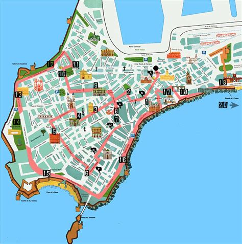 Mapa Turistico Provincia De Cadiz Mapa Images