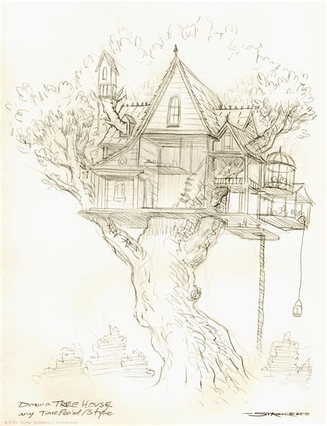 Treehouse By Strickart On Deviantart