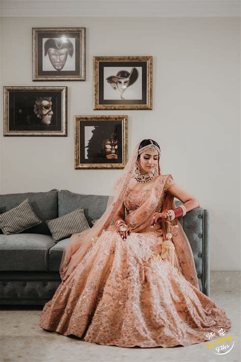 A Gorgeous Delhi Wedding With Couple In Stunning Pastel Outfits Bridal Poses Bridal Photoshoot