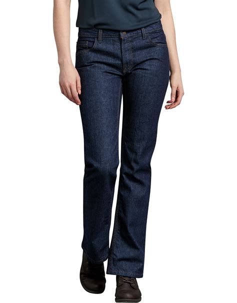 Womens Industrial Relaxed Fit Denim Jeans Womens Jeans Dickies