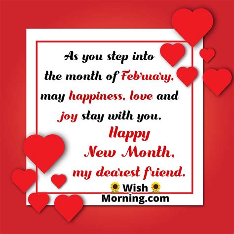 February Month Wishes And Quotes Wish Morning