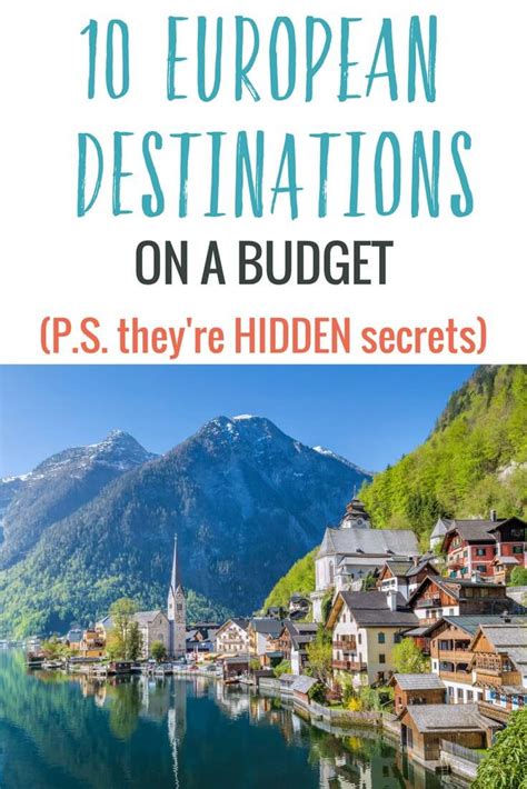 Make the most of your european holiday with time out's guide to the continent's best things to do, restaurants and hotels. 10 Hidden Secret Destinations in Europe on a Budget