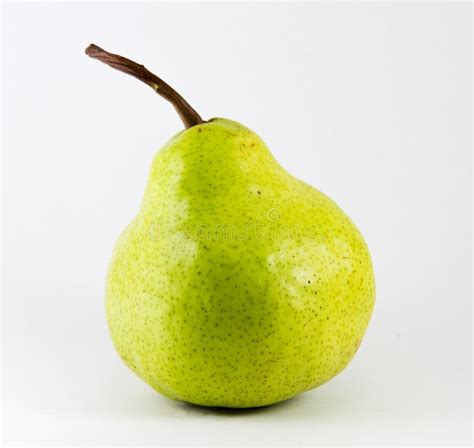 Green Pear Stock Image Image Of Pear Ripe Stem Brown 41320047