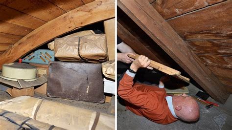 This Man Found A Secret Compartment In His Attic What Was Inside