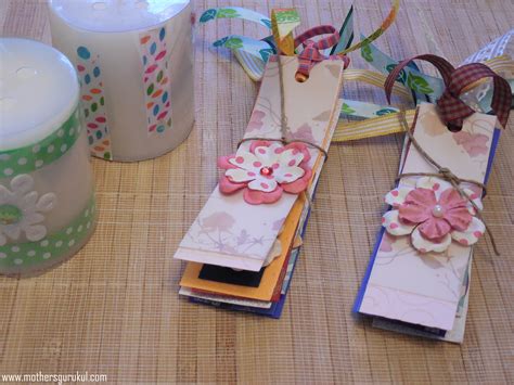 Candle Craft and Handmade Bookmarks