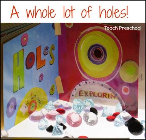 A Whole Lot Of Holes Teach Preschool