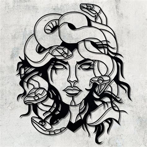Medusa Is A Snake Haired Sharp Toothed Female Monster Believed To