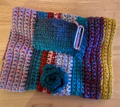 Crochet Sensory Twiddle Fiddle Muff For Dementia Alzheimers Etsy