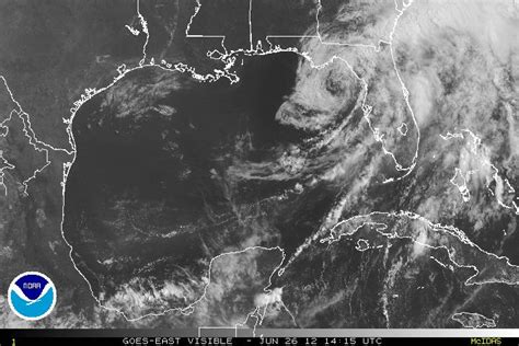 Tropical Storm Debby Producing Excessive Rainfall Over Florida