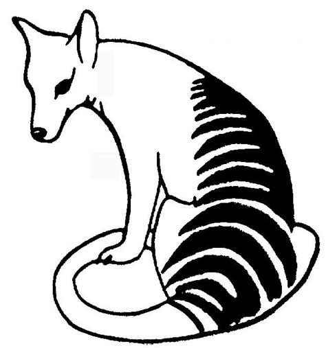 I work at canoga park elementary. Thylacine clipart 20 free Cliparts | Download images on ...
