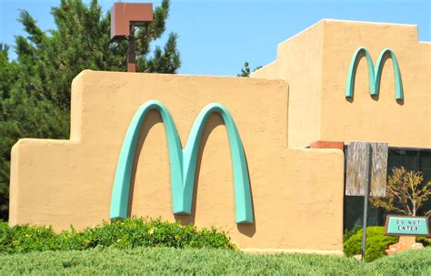 this is the only mcdonald s in the world where the golden arches aren t golden viralscape