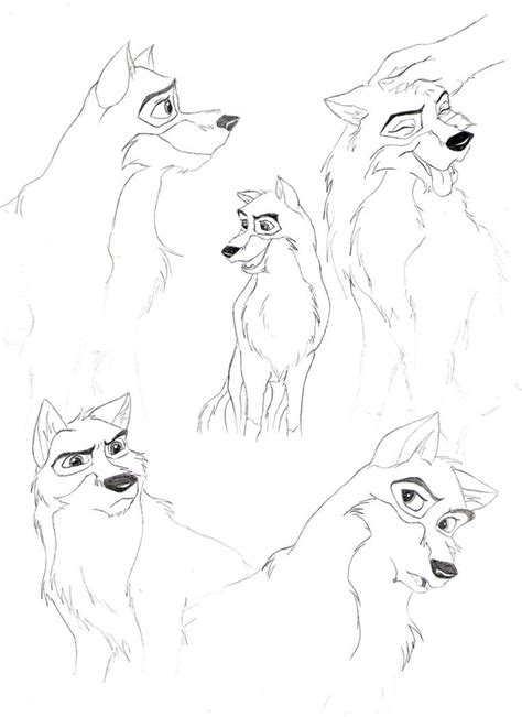 Balto Sketches By Oyakonamida On Deviantart