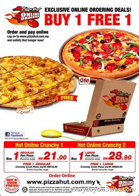 Find below customer service details of pizza hut restaurant in malaysia, including phone and address. Selected Promotion To You !: PizzaHut Malaysia Buy 1 Free ...