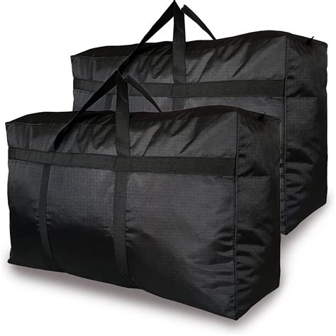 Tripumer 105l Oversized Moving Bag 2pcs Travel Luggage Bag Foldable