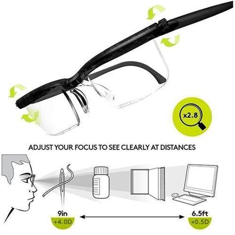 Adjustable Focus Reading Glasses Meloiva