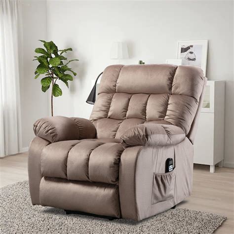 Elderly Power Lift Chair Electric Power Recliner With Heat Therapy And