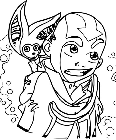Avatar The Last Airbender coloring pages . Printable coloring pages