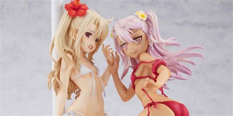 fate kaleid liner prisma☆illya 2wei herz illyasviel von einzbern and chloe von einzbern bikini