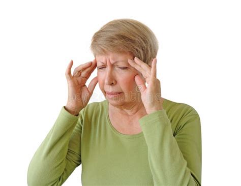 Old Woman With A Headache Stock Photos Image 26650213