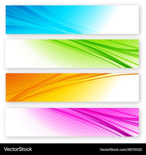 Abstract Background With Color Lines Royalty Free Vector