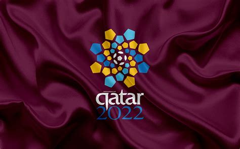 Fifa World Cup Qatar 2022 Logo Futbol Fifa Katar 2022 Amblem