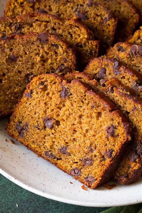 Pumpkin Chocolate Chip Bread Cooking Classy