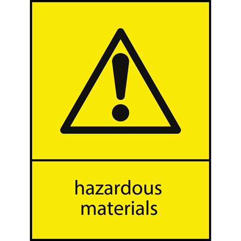 Hazardous Materials Signs From Key Signs Uk