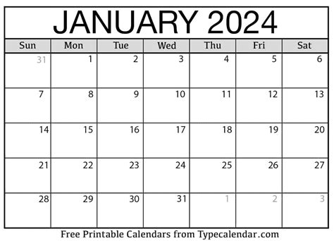 Download And Print Your January 2024 Calendar For Free Vida Allyson