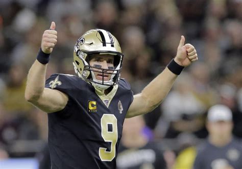 Saints Qb Drew Brees Now The 1st Qb To Reach 75k Yards Or 426 Miles