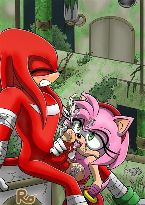 Rule 34 Amy Rose Anthro Areolae Balls Black Nose Breasts
