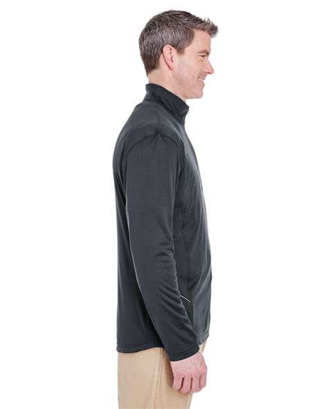 Ultraclub 8230 Mens Cool And Dry Sport Quarter Zip Pullover