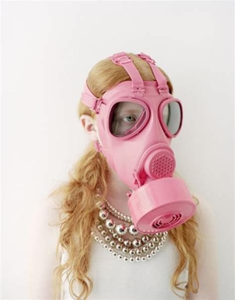 Gas Mask Girly Graphics Gas Mask Pink Mask