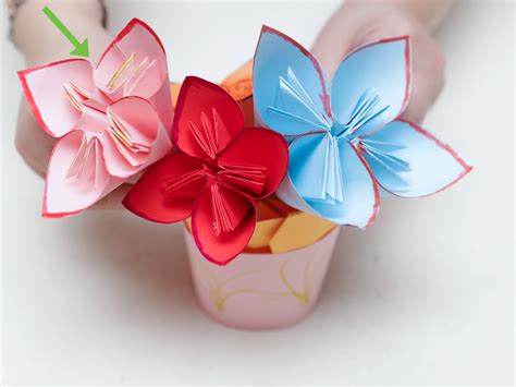 How To Make A Paper Flower Bouquet With Pictures Wikihow