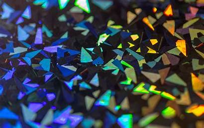 Colorful Shards Sharp Gleam Abstract 4k Background