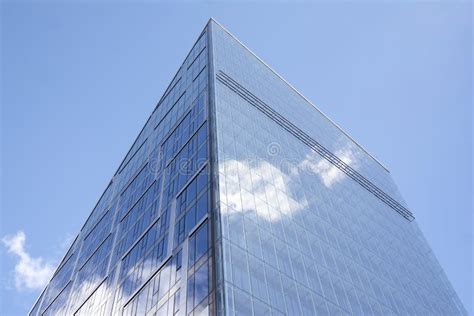 Modern Curtain Wall Made Of Glass And Steel Stock Image Image Of