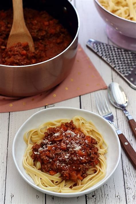 Sauce à la bolognaise le vrai ragù comme à Bologne