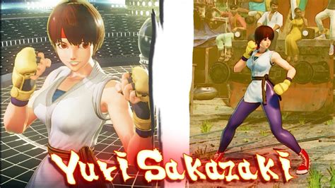 Street Fighter V Pc Mods Yuri Sakazaki Kof Xiv By Thejamk Youtube