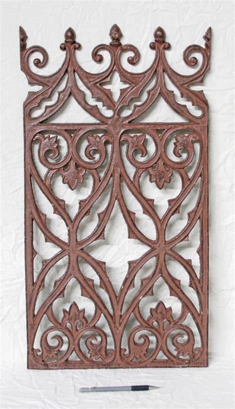 1960's cast iron wall decor. Wall decoration cast iron