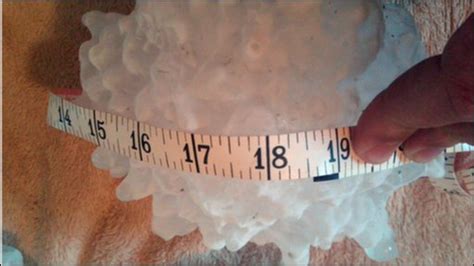 Cbbc Newsround Giant Hailstone In America Breaks World Record